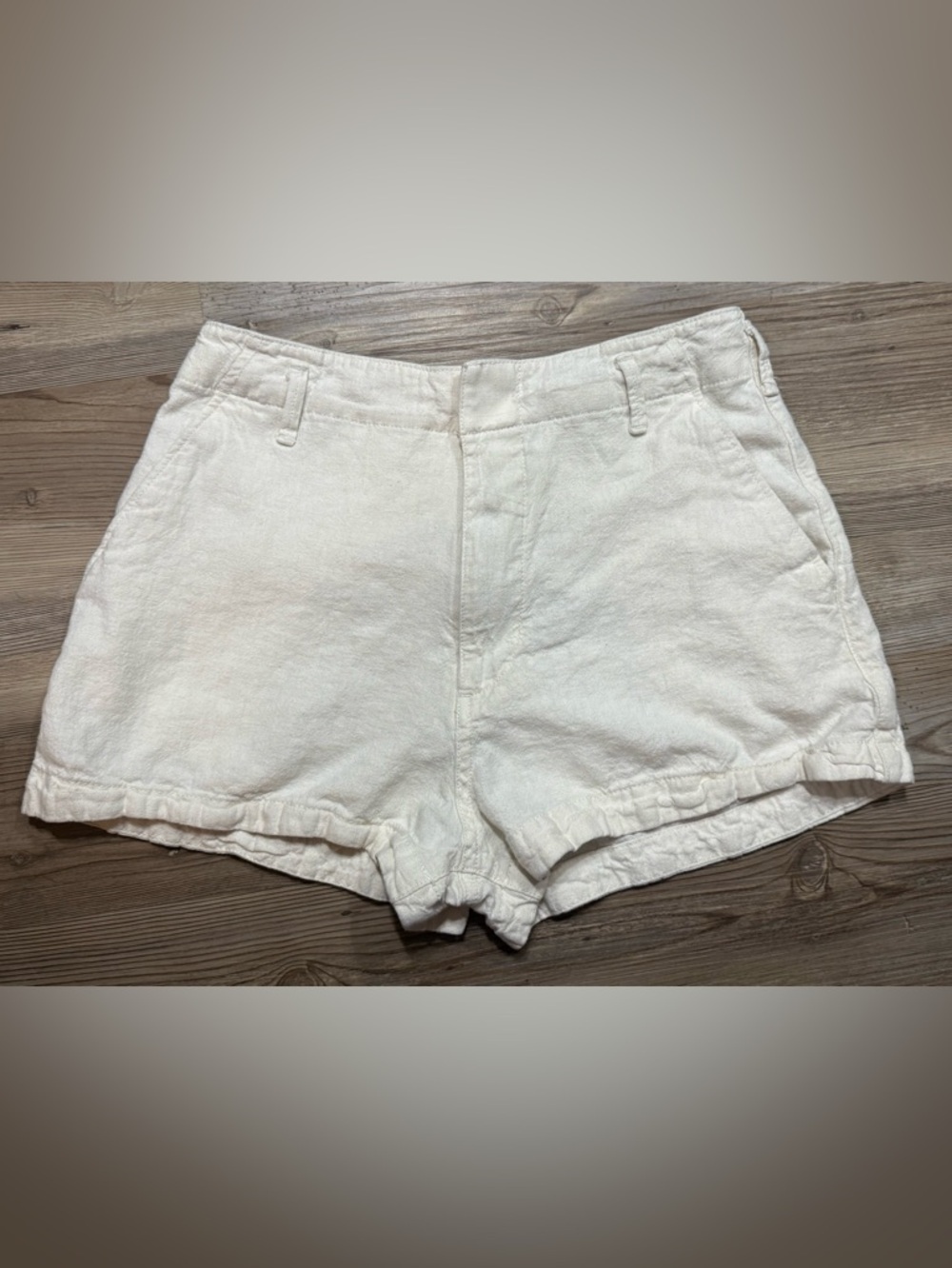** FINAL PRICE** Abercrombie & Fitch Women's Cream Color High-Waist